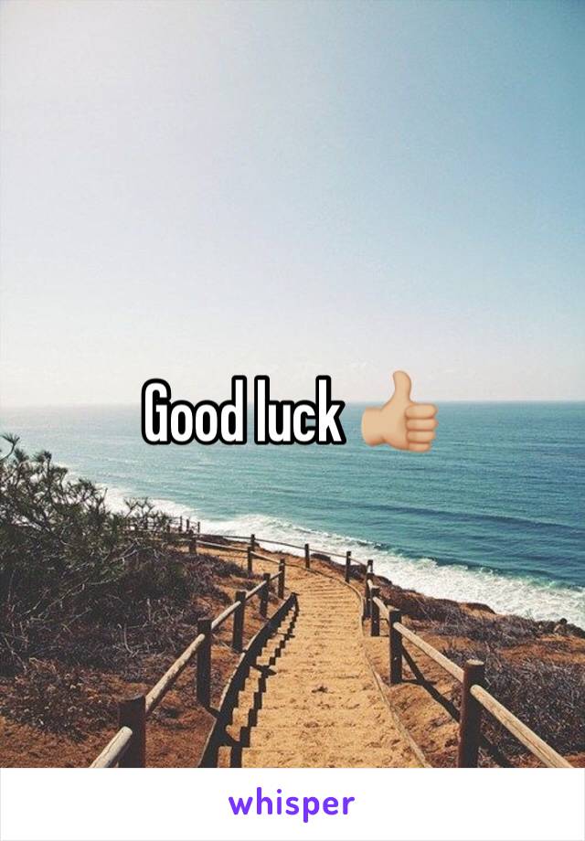 Good luck 👍🏼