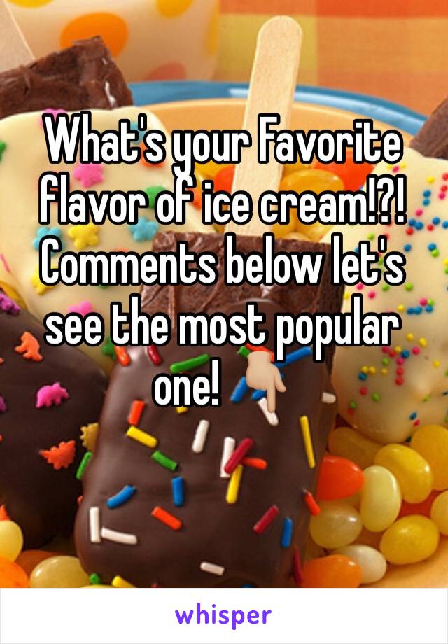 What's your Favorite flavor of ice cream!?! Comments below let's see the most popular one! 👇🏼