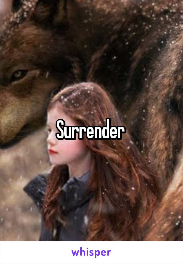 Surrender 