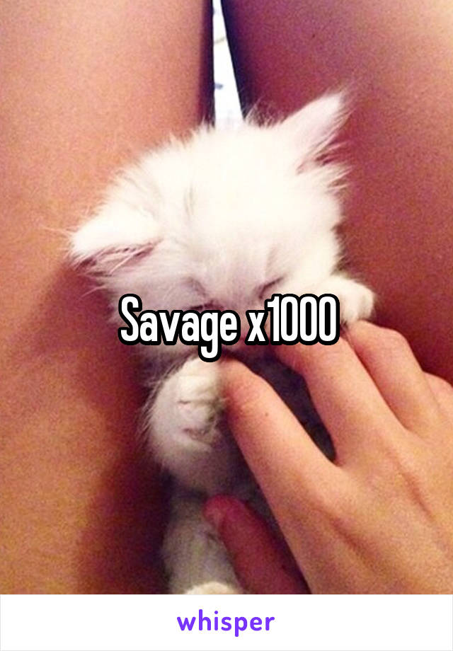 Savage x1000