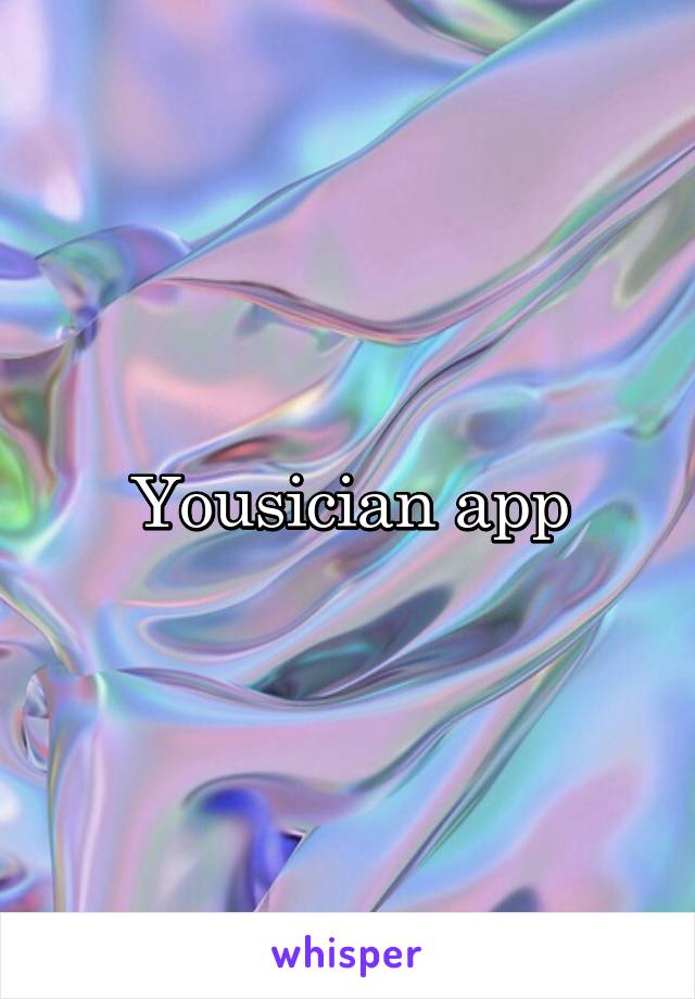 Yousician app