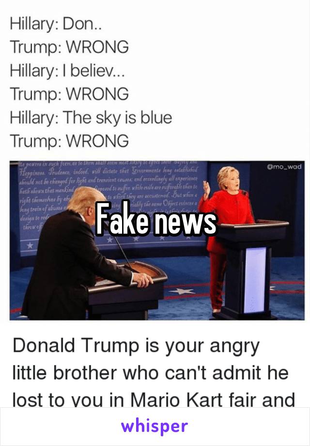 Fake news