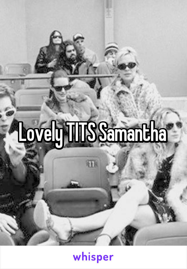 Lovely TITS Samantha 