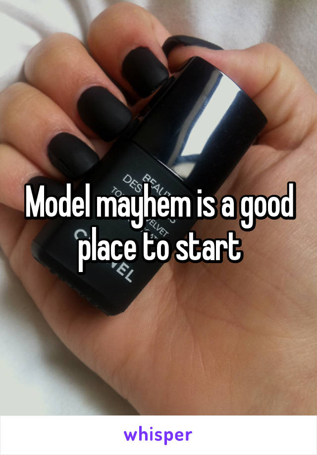 Model mayhem is a good place to start