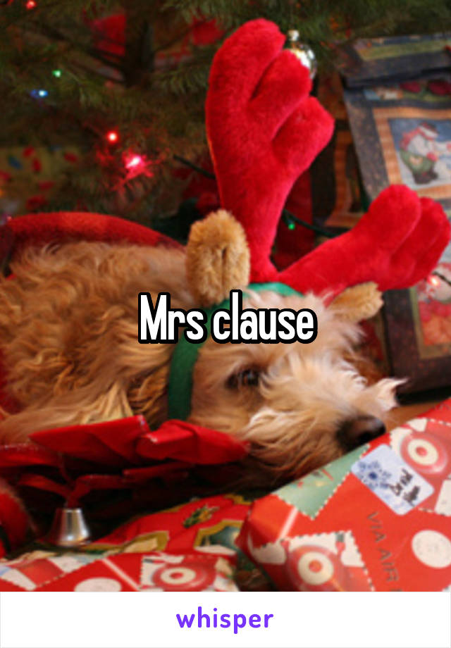 Mrs clause
