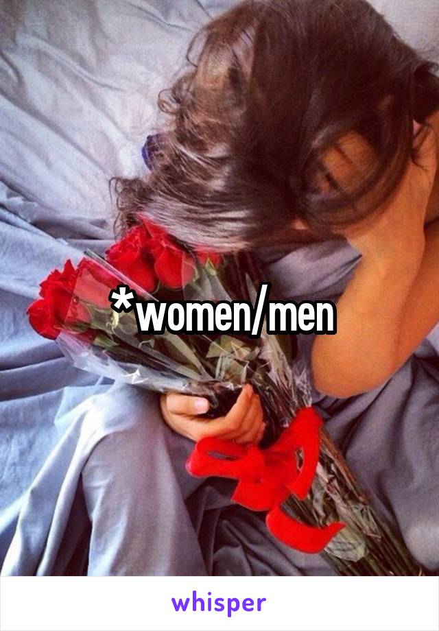 *women/men
