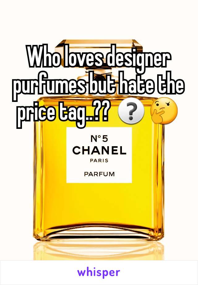 Who loves designer purfumes but hate the price tag..?? ❓🤔