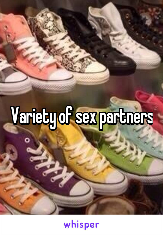 Variety of sex partners