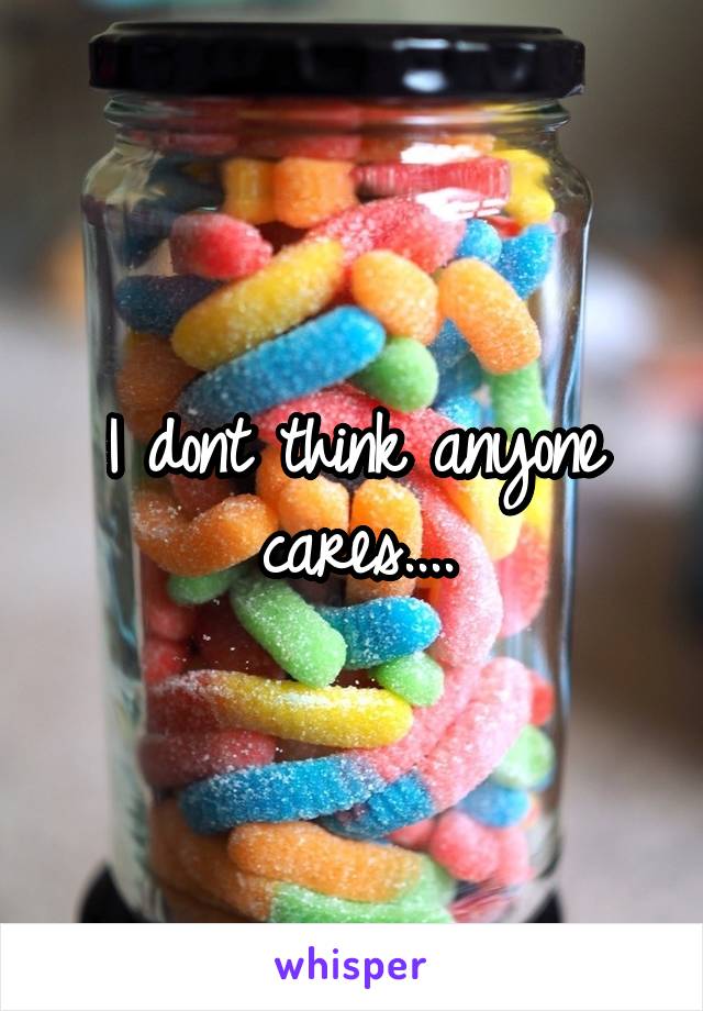I dont think anyone cares....