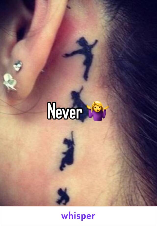 Never 🤷‍♀️