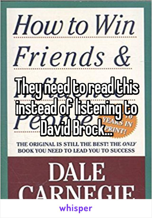 They need to read this instead of listening to David Brock...