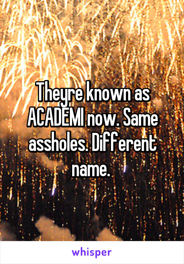 Theyre known as ACADEMI now. Same assholes. Different name. 