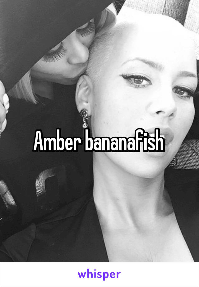 Amber bananafish 