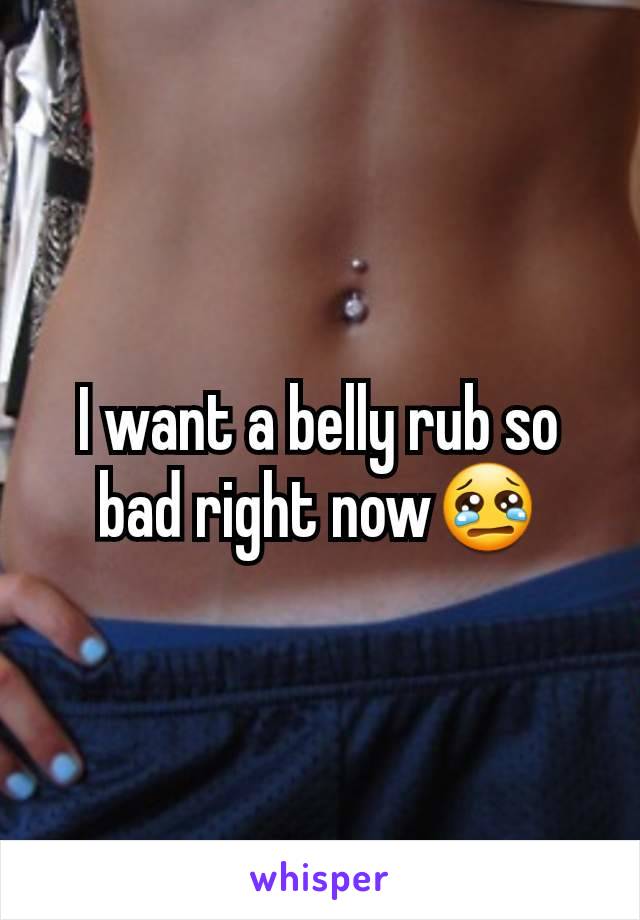 I want a belly rub so bad right now😢