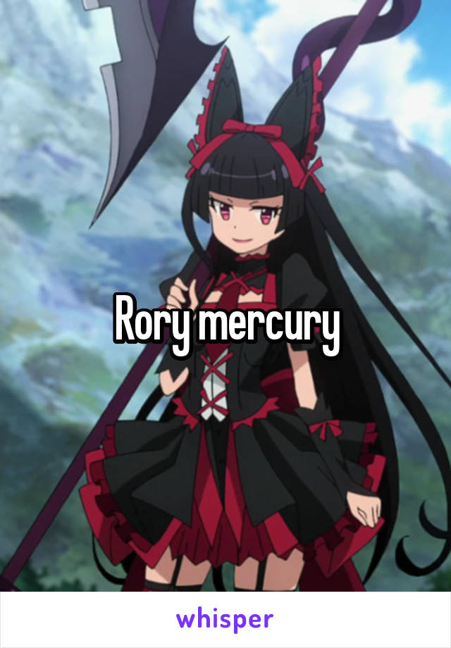 Rory mercury