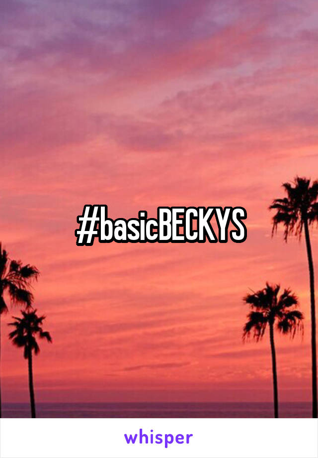 #basicBECKYS
