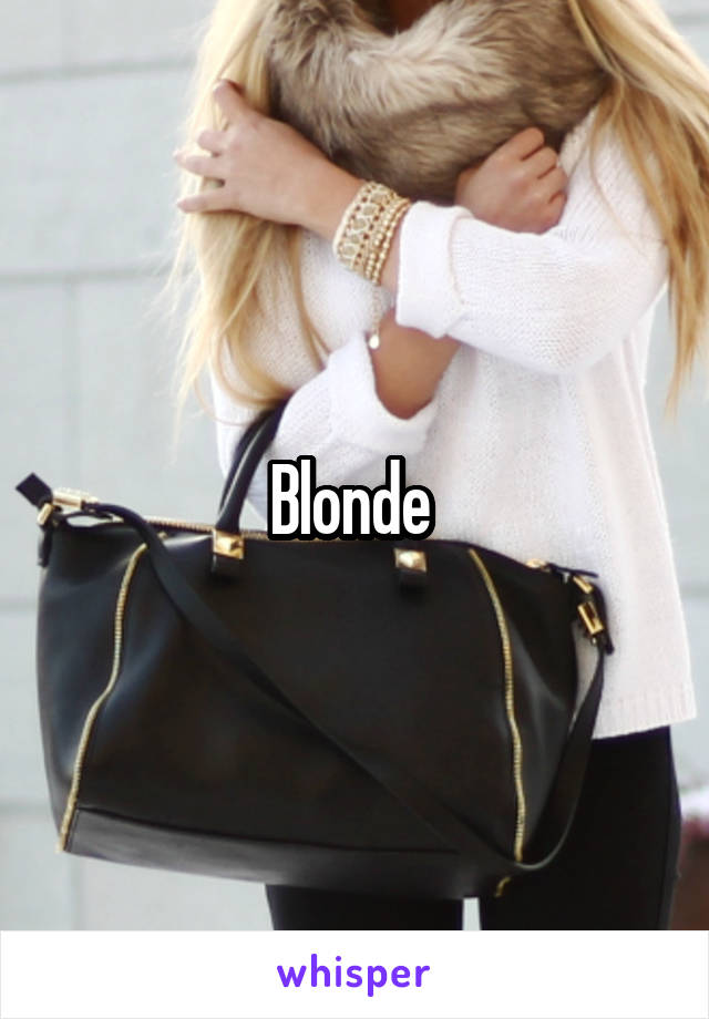 Blonde 