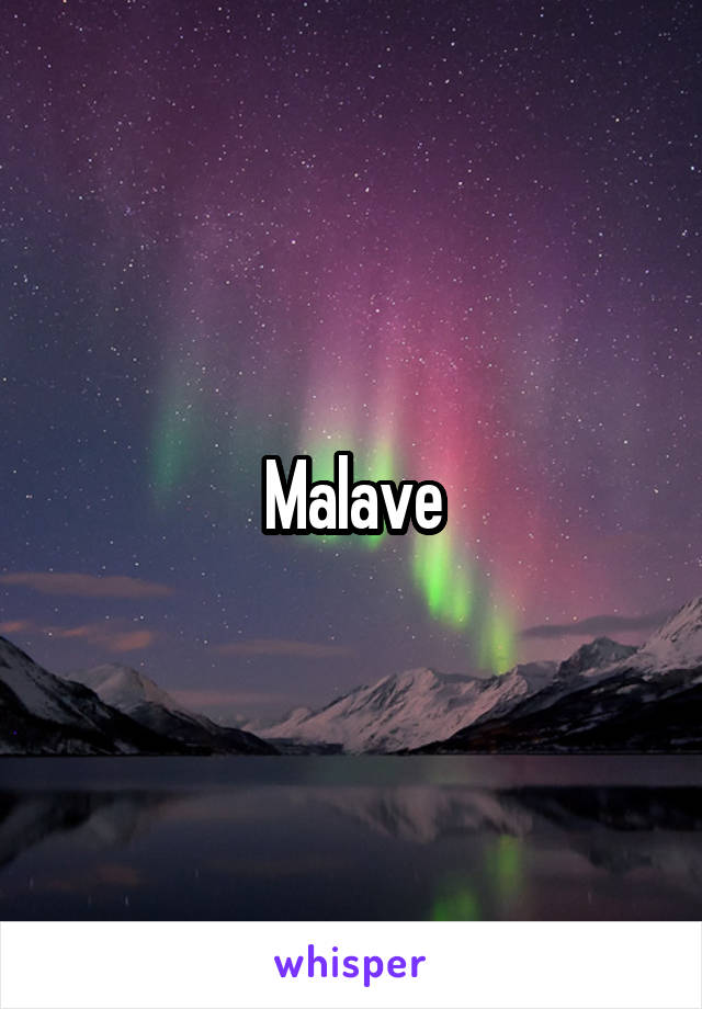 Malave
