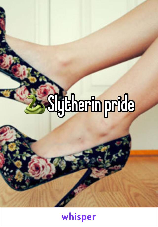 🐍 Slytherin pride 
