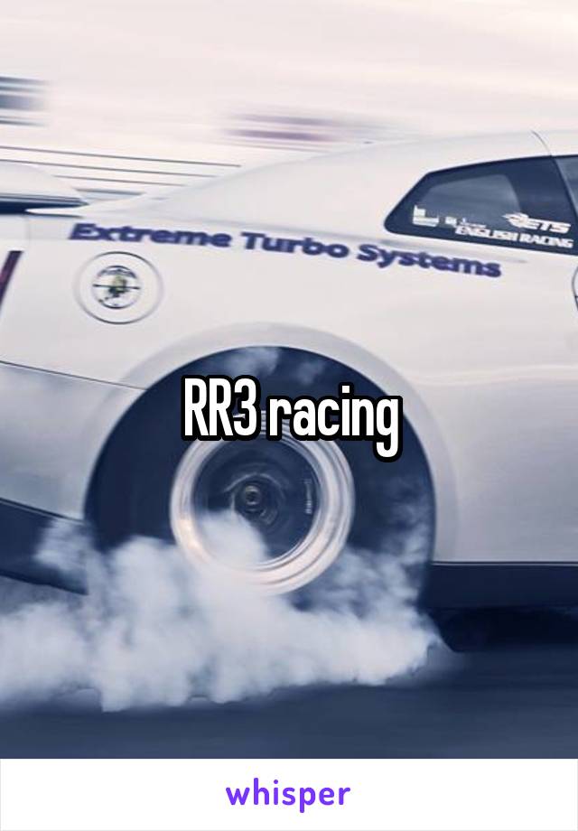 RR3 racing