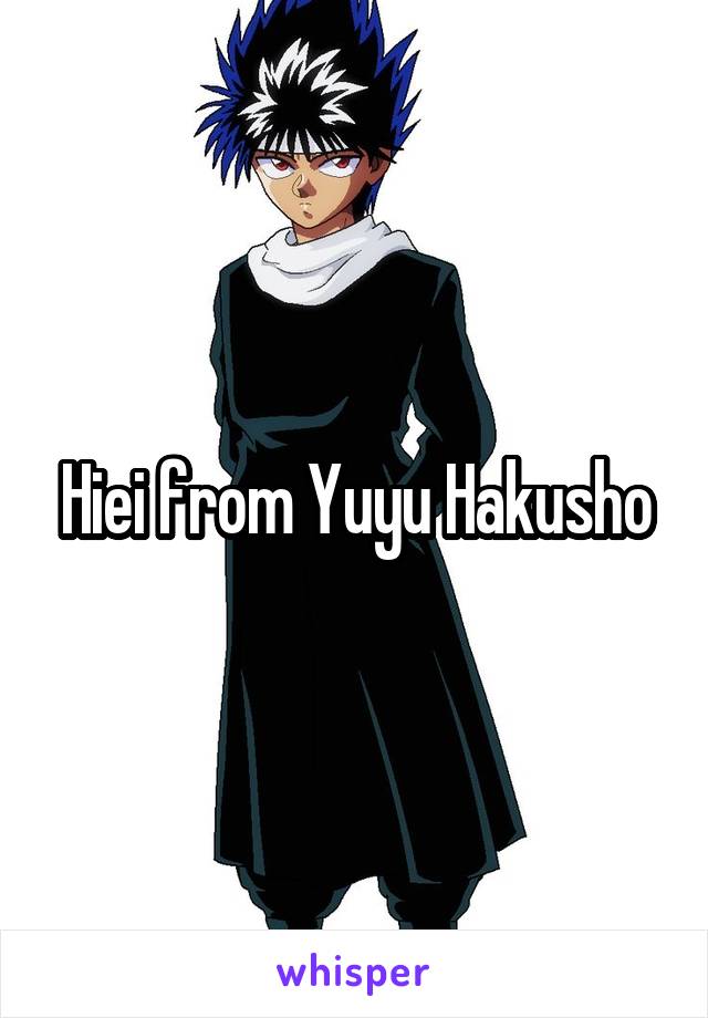 Hiei from Yuyu Hakusho