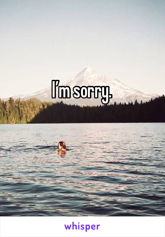 I’m sorry. 
