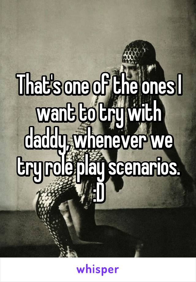That's one of the ones I want to try with daddy, whenever we try role play scenarios. :D