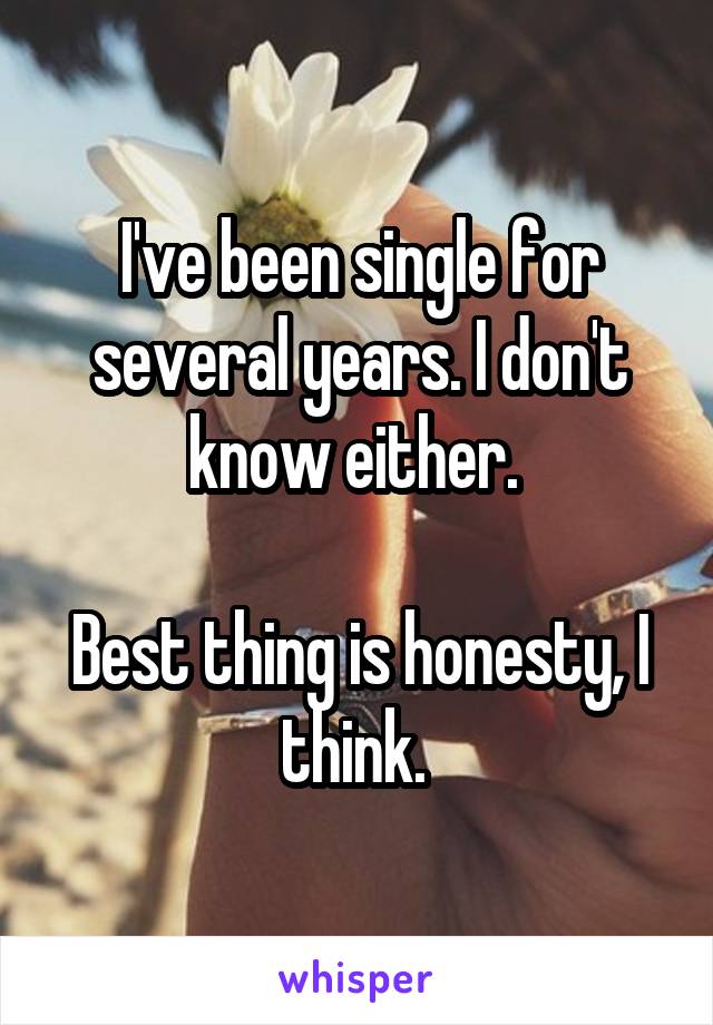 I've been single for several years. I don't know either. 

Best thing is honesty, I think. 