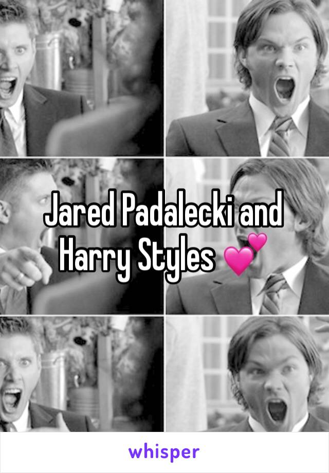Jared Padalecki and Harry Styles 💕