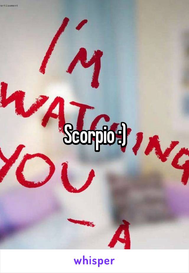 Scorpio :)