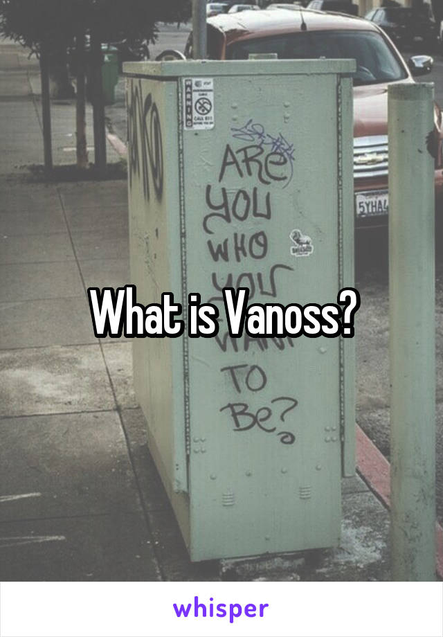 What is Vanoss?