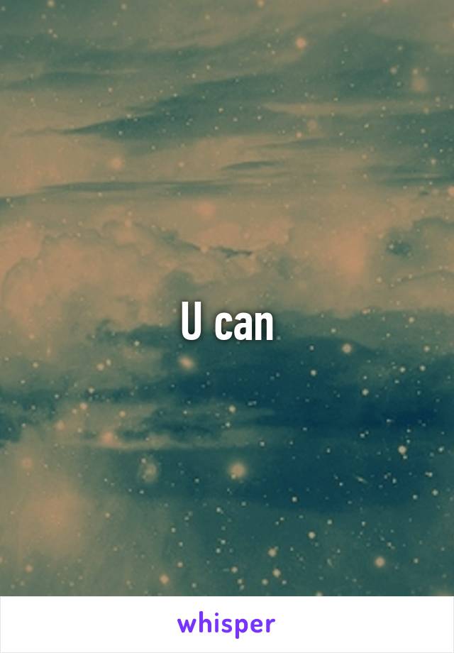 U can