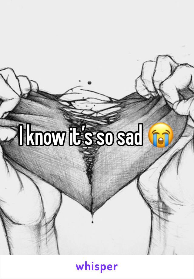 I know it’s so sad 😭
