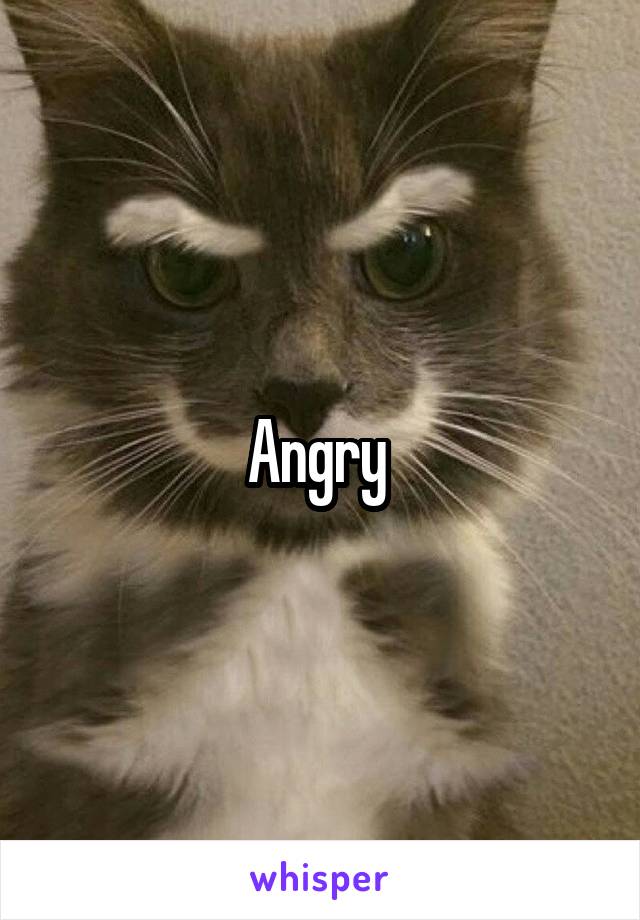 Angry 