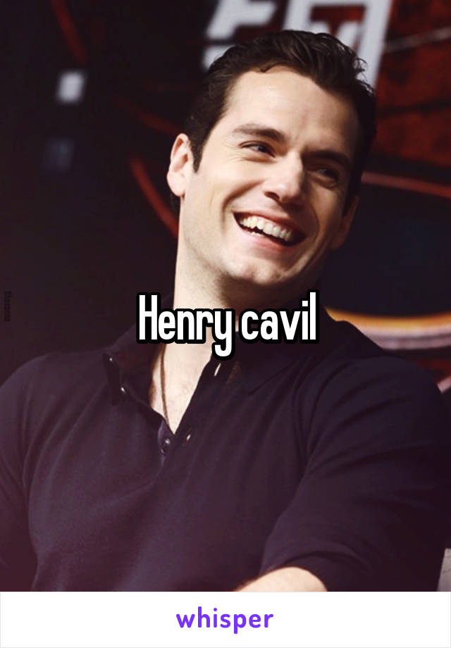 Henry cavil
