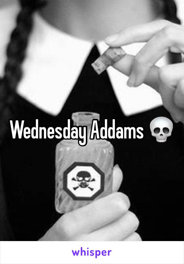 Wednesday Addams 💀