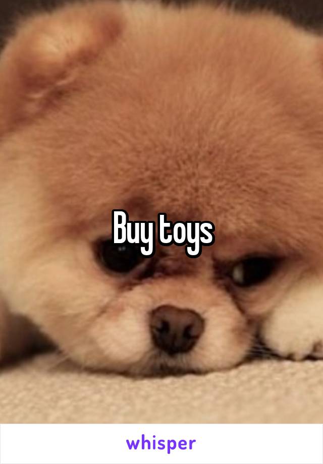 Buy toys