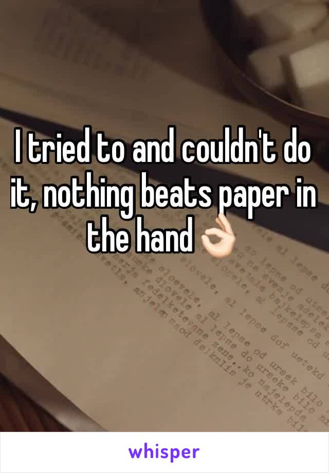 I tried to and couldn't do it, nothing beats paper in the hand👌🏻