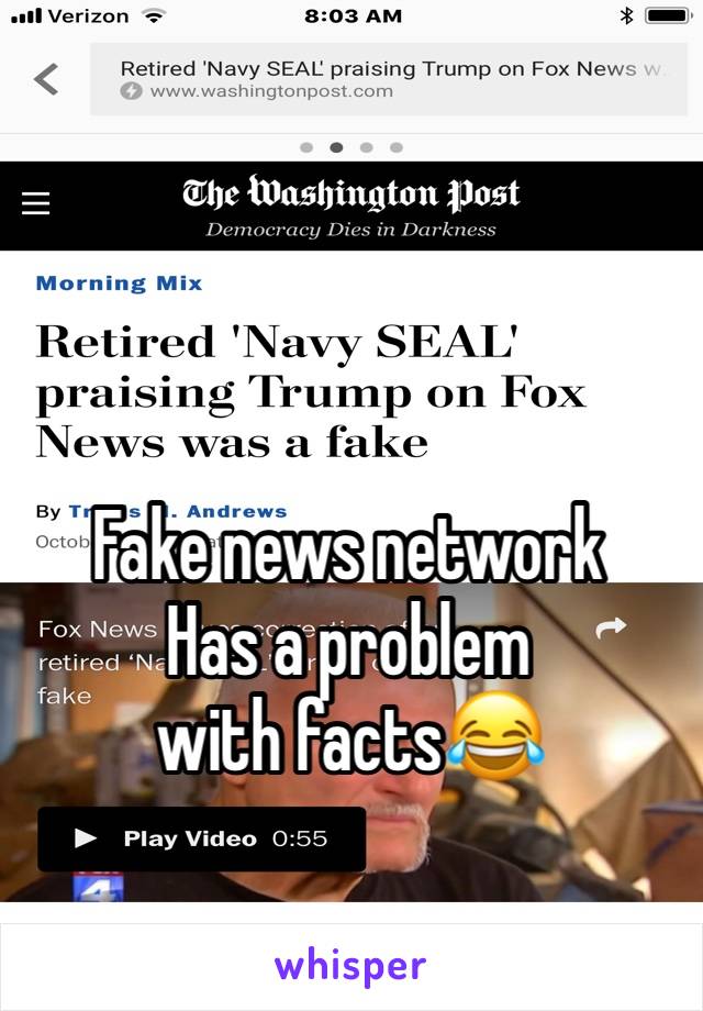 Fake news network
Has a problem with facts😂