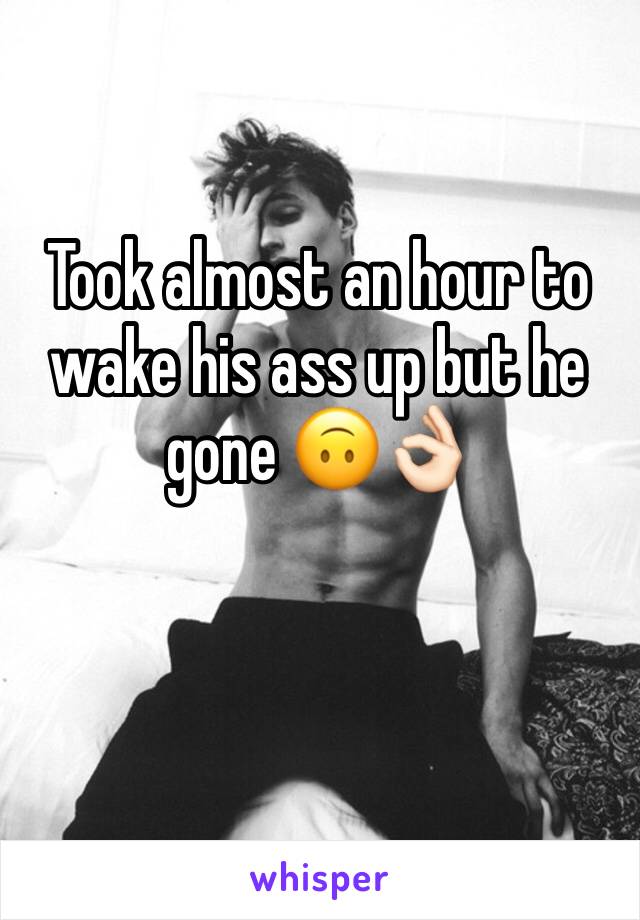 Took almost an hour to wake his ass up but he gone 🙃👌🏻