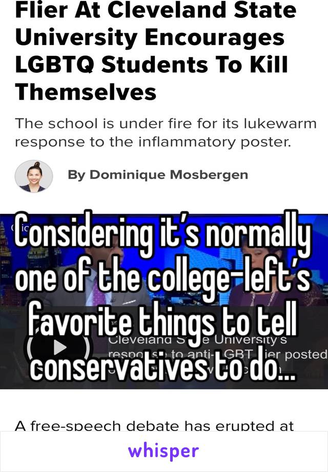 


Considering it’s normally one of the college-left’s favorite things to tell conservatives to do...
