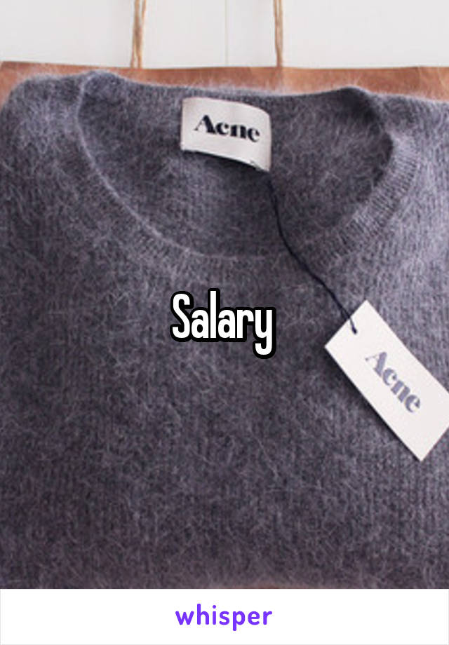 Salary 