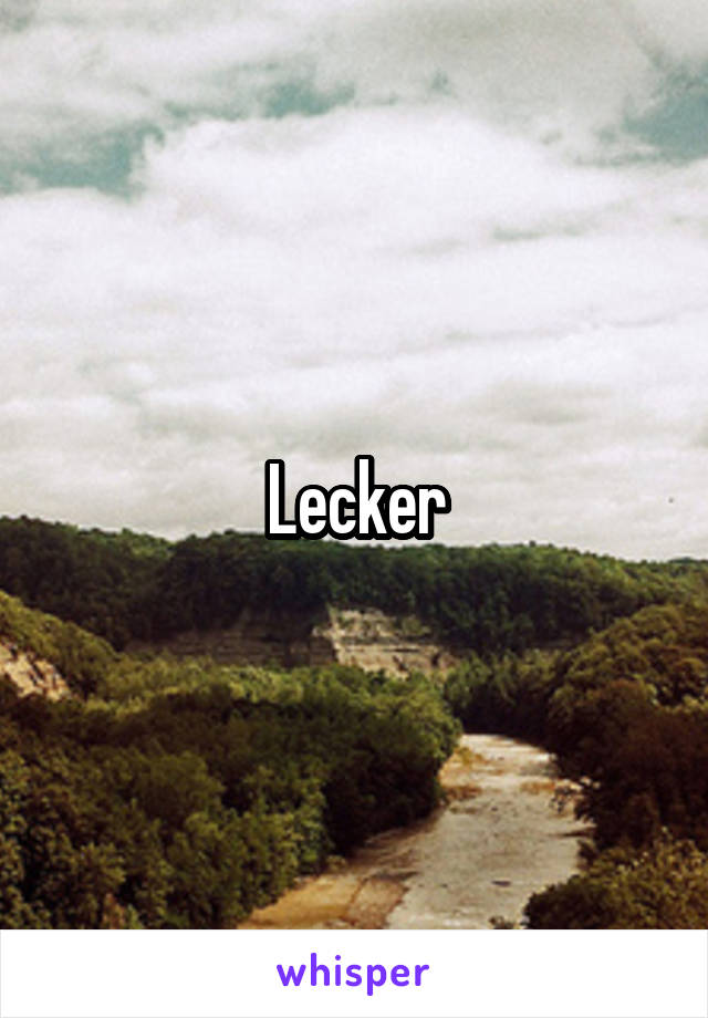 Lecker