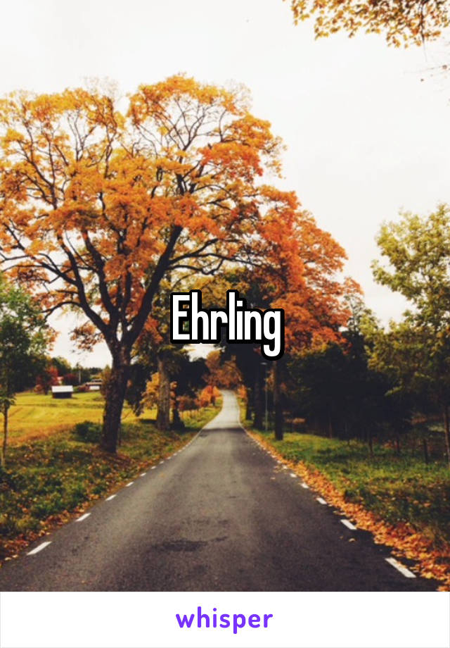Ehrling