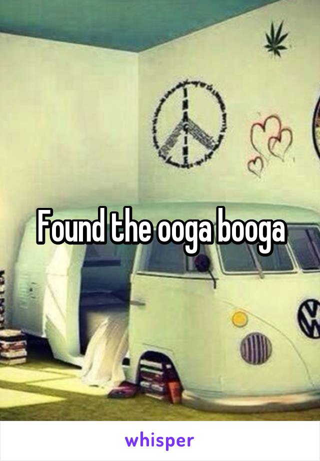 Found the ooga booga