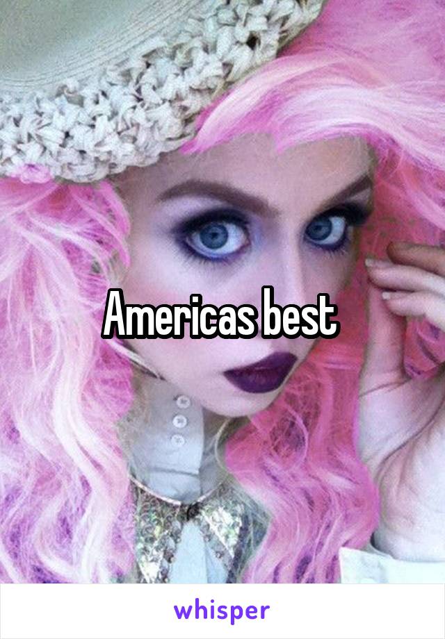 Americas best 