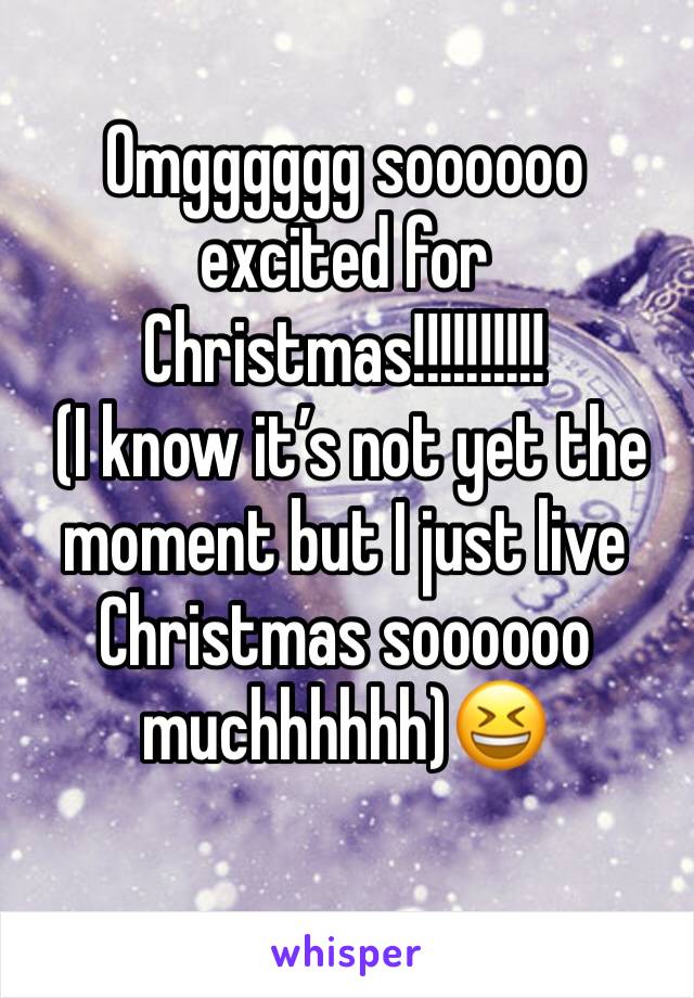 Omgggggg soooooo excited for Christmas!!!!!!!!!!
 (I know it’s not yet the moment but I just live Christmas soooooo muchhhhhh)😆 