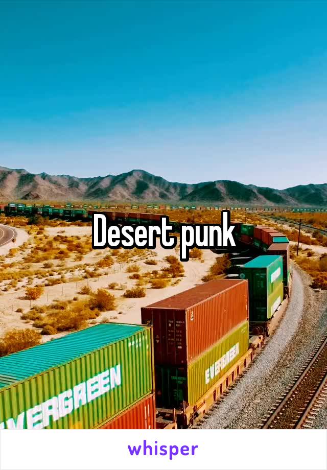 Desert punk