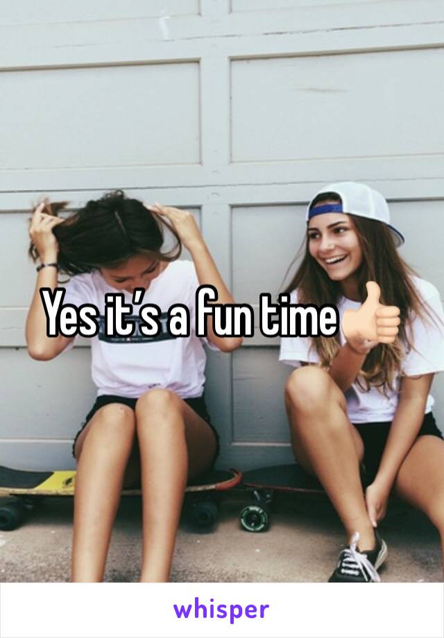 Yes it’s a fun time👍🏻