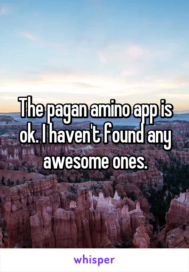 The pagan amino app is ok. I haven't found any awesome ones.